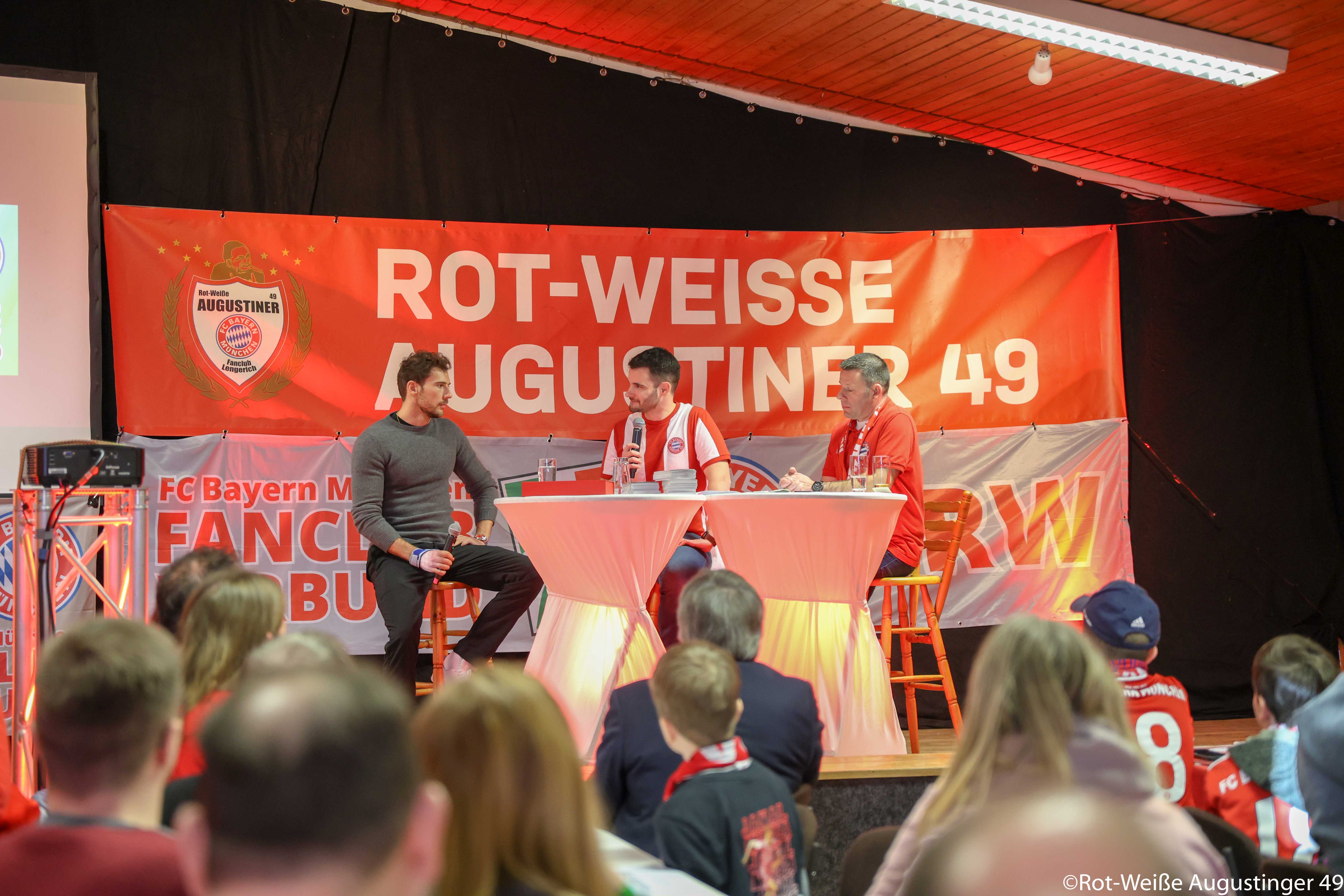 Rot Weiße Augustiner Neujahrsbesuch Leon Goretzka 103 von 246nn